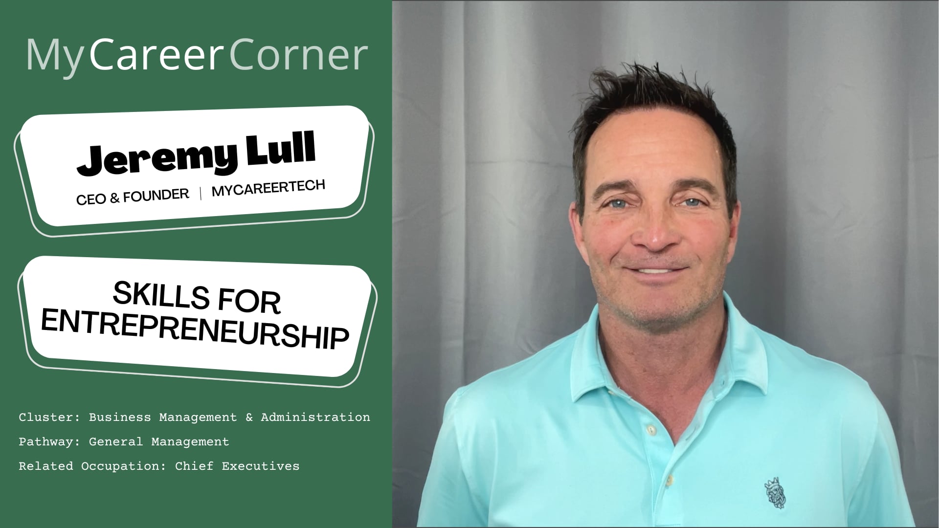 Skills For Entrepreneurship with Jeremy Lull